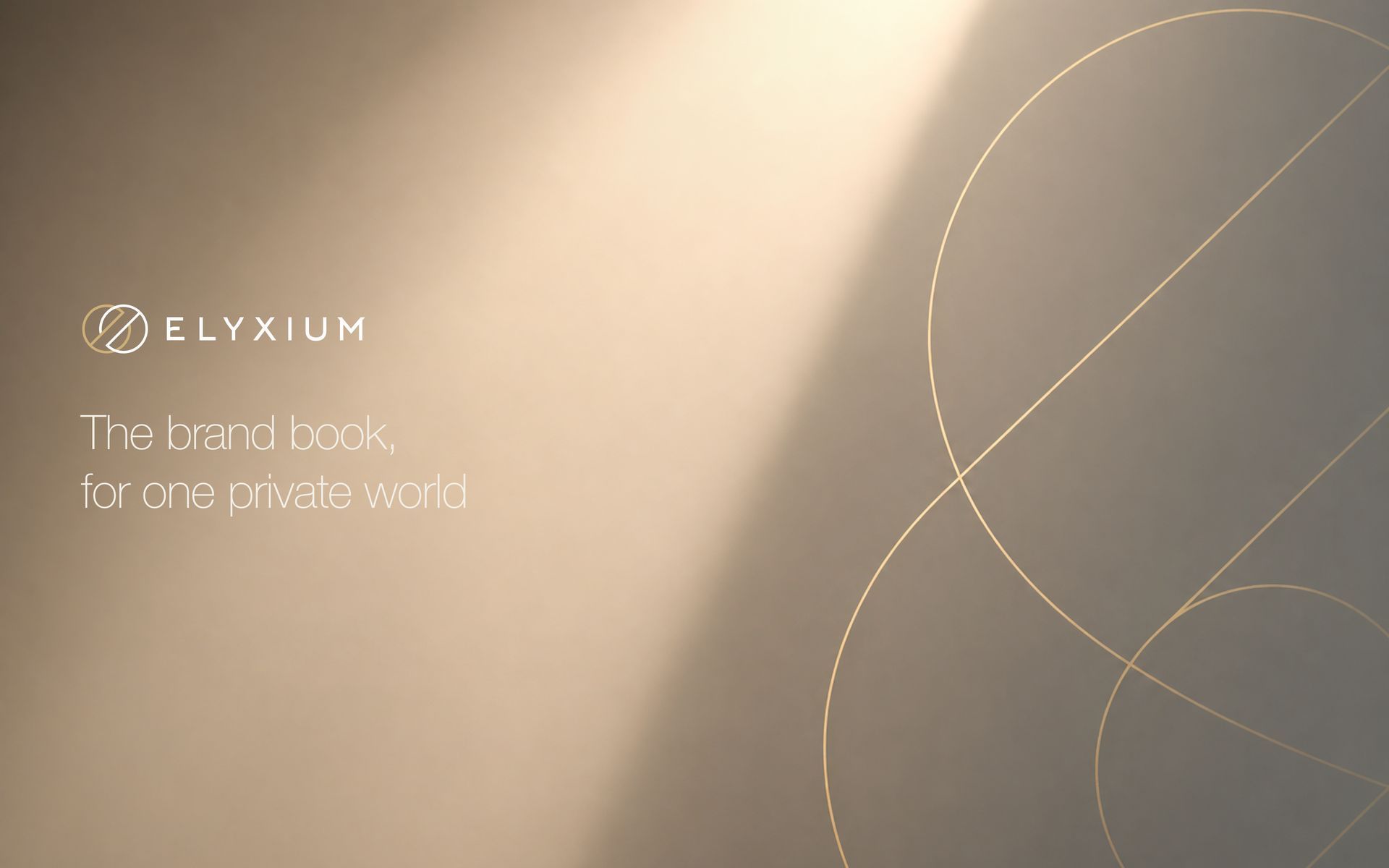 The brand book for one private world