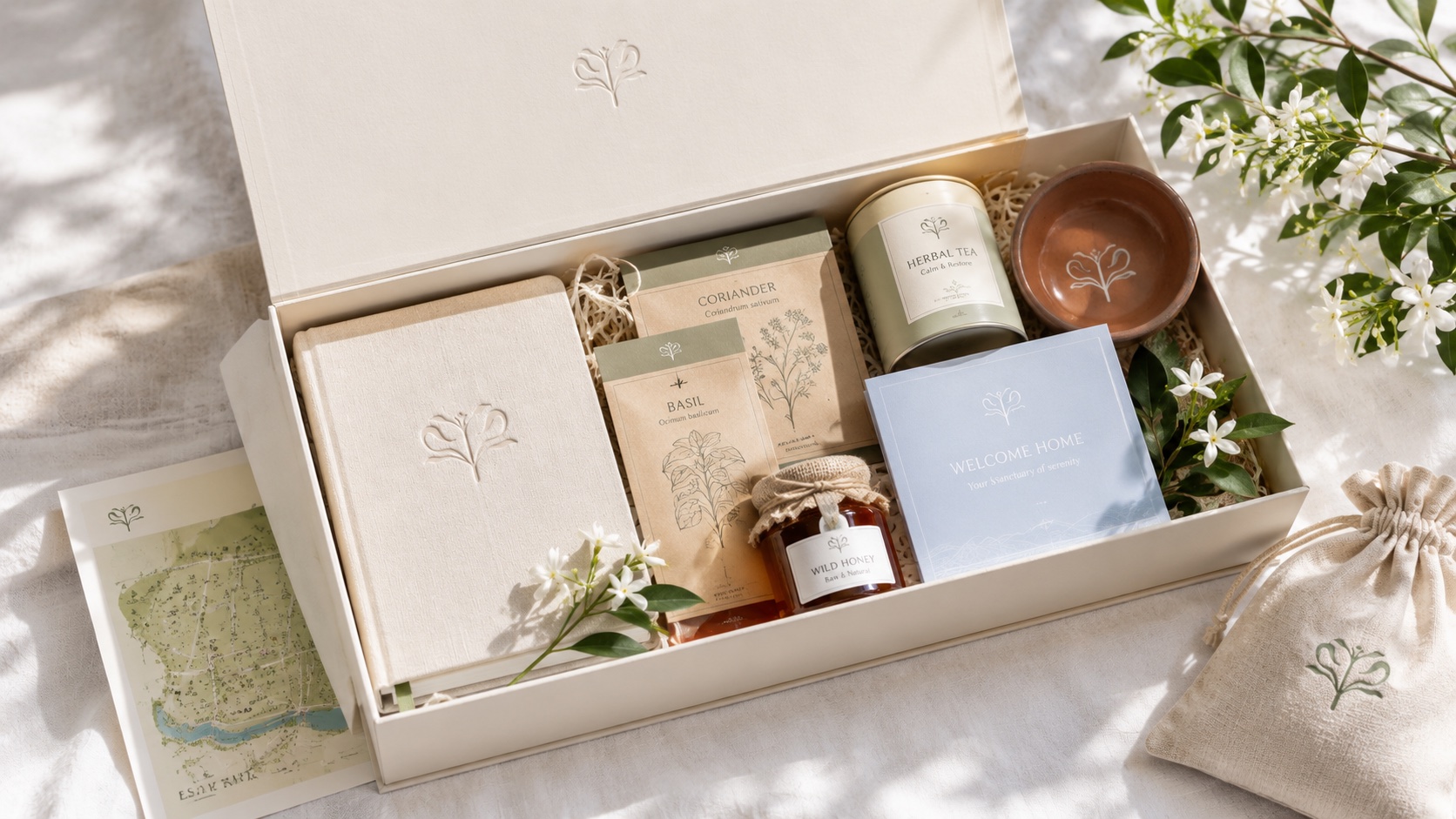 The welcome kit · A thoughtful introduction to life on the farm.