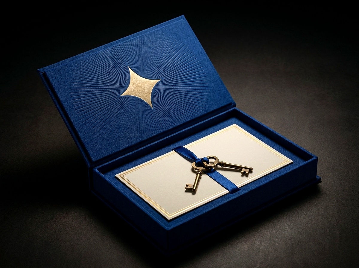 The handover · A keepsake for the beginning of a lifetime.